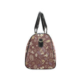 Coffee bean flower pattern Travel Bag
