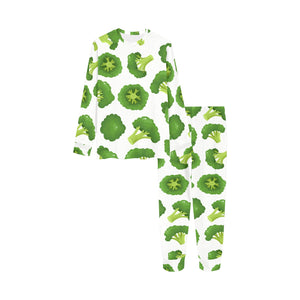 Cute broccoli pattern Kids' Boys' Girls' All Over Print Pajama Set