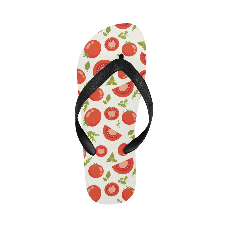 Tomato pattern Unisex Flip Flops