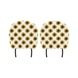 sunflowers design pattern Car Headrest Cover