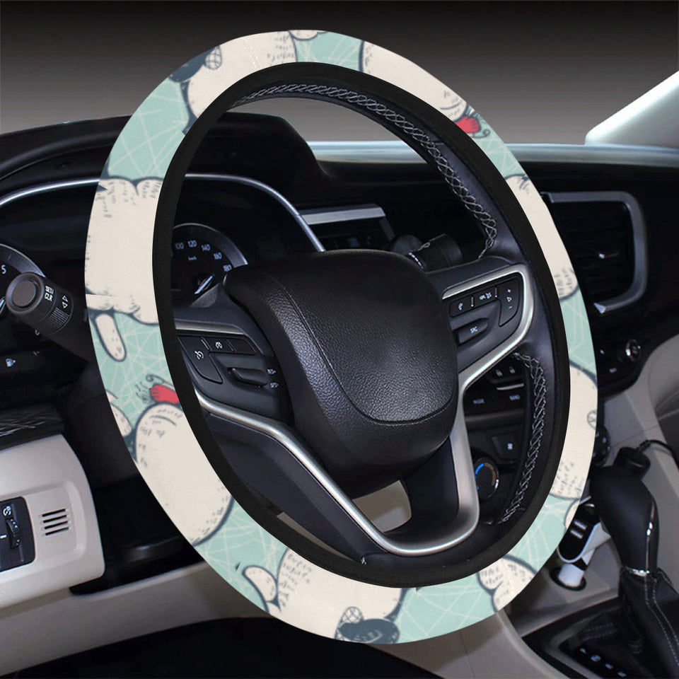 Cute Penguin pattern Car Steering Wheel Cover