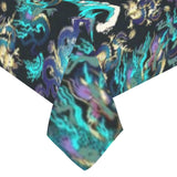 Dragon sea wave pattern Tablecloth