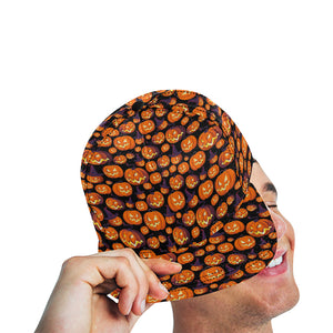 Halloween Pumpkin pattern All Over Print Snapback Cap