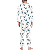 Swallow Pattern Print Design 04 Men's All Over Print Pajama