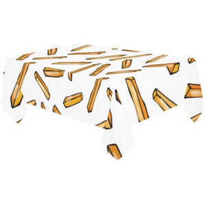 French fries potato pattern Tablecloth