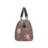 fox leaves mushroom pattern Travel Bag