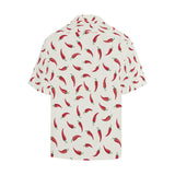 Chili peppers pattern Men's All Over Print Hawaiian Shirt