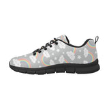 Cute rainbow clound star pattern Women's Sneaker Shoes