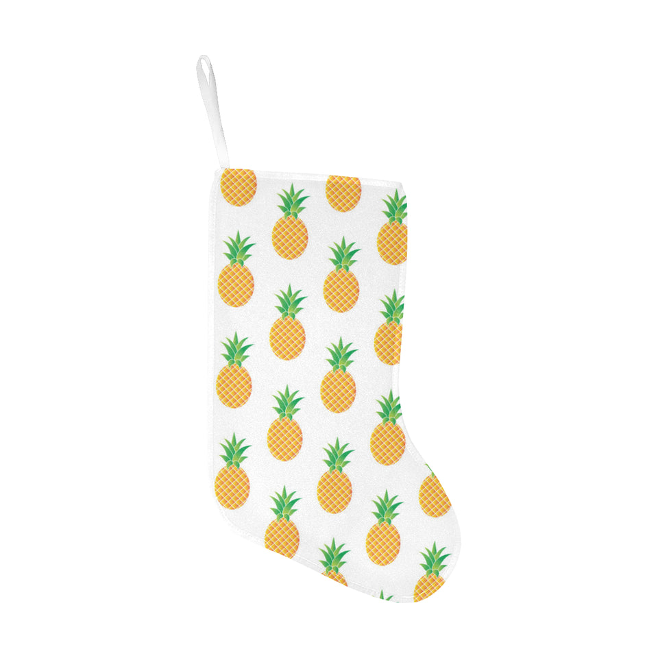 Pineapples pattern Christmas Stocking