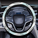 Shell polynesian tribal Car Steering Wheel Cover