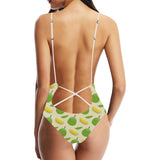 Durian pattern Women's One-Piece Swimsuit