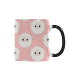 Cute sheep pattern Morphing Mug Heat Changing Mug