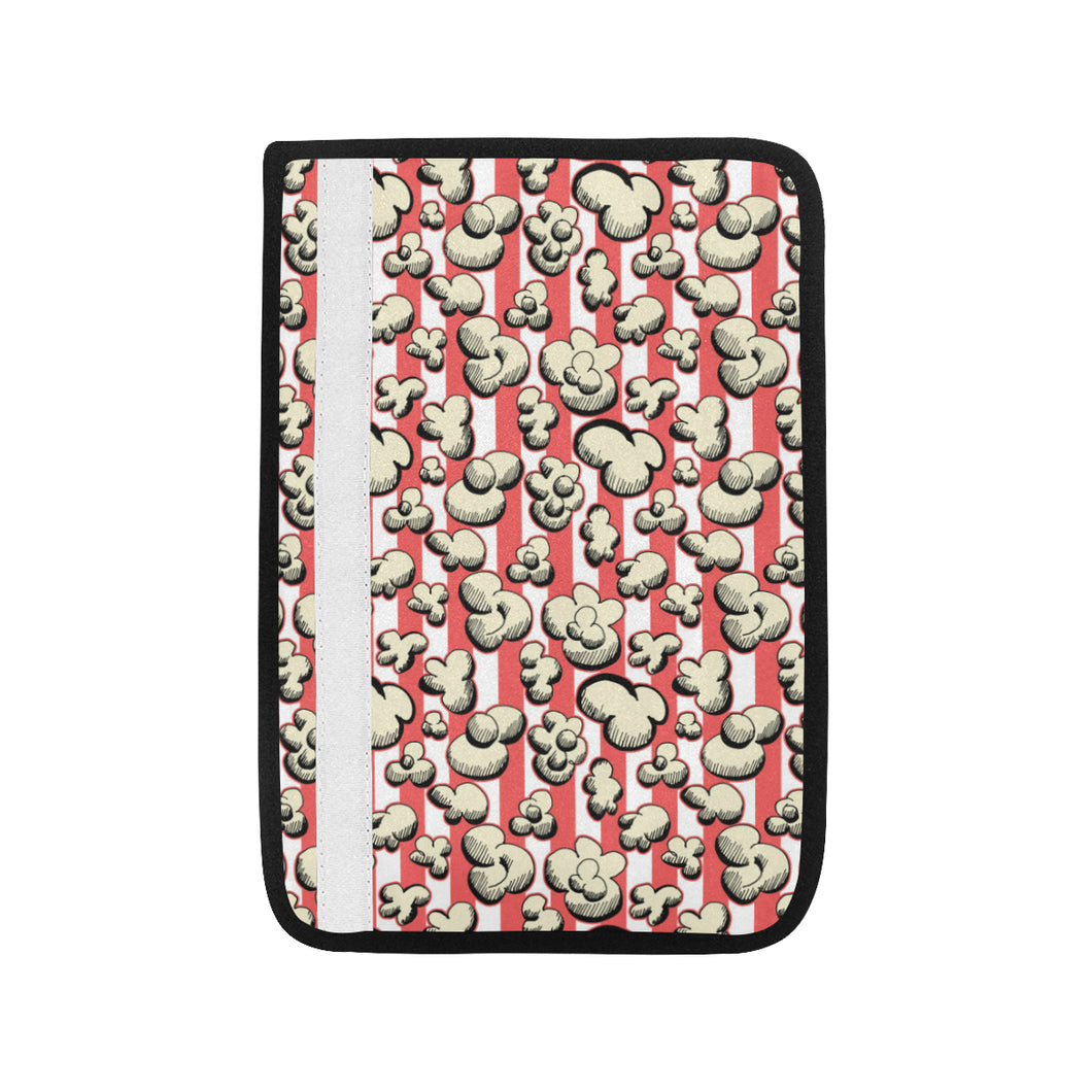 Popcorn Pattern Print Design 05 Car Seat Belt Cover