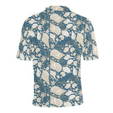 Sea turtle Polynesian Tribal design pattern Men's All Over Print Polo Shirt