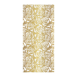 Rose Pattern Print Design 05 Beach Towel