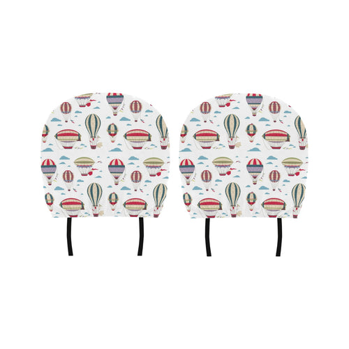 Hot air balloon pattern Car Headrest Cover