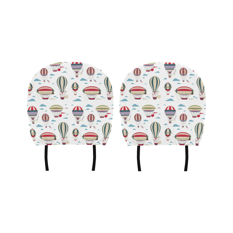 Hot air balloon pattern Car Headrest Cover