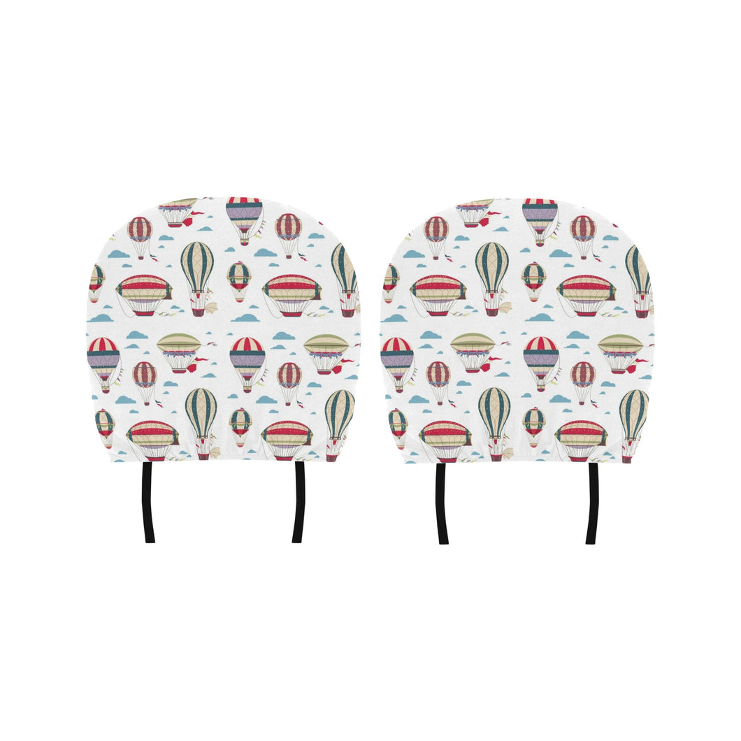 Hot air balloon pattern Car Headrest Cover