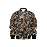 Rose Pattern Print Design 04 Kids' Boys' Girls' Bomber Jacket