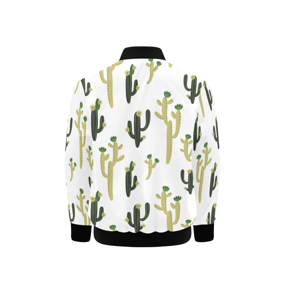 Cute cactus pattern Kids' Boys' Girls' Bomber Jacket