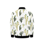 Cute cactus pattern Kids' Boys' Girls' Bomber Jacket