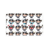 Cute ninja design pattern Doormat
