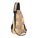 Bread Toast Pattern Print Design 04 All Over Print Chest Bag