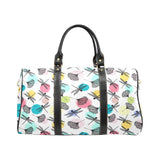 Dragonflies ginkgo leaves pattern Travel Bag
