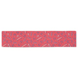 Skate Board Pattern Print Design 01 Table Runner