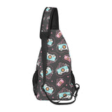 Camera Pattern Print Design 04 All Over Print Chest Bag