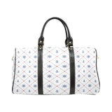 Anchor rudder nautical design pattern Travel Bag
