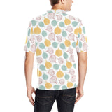 colorful onions white background Men's All Over Print Polo Shirt
