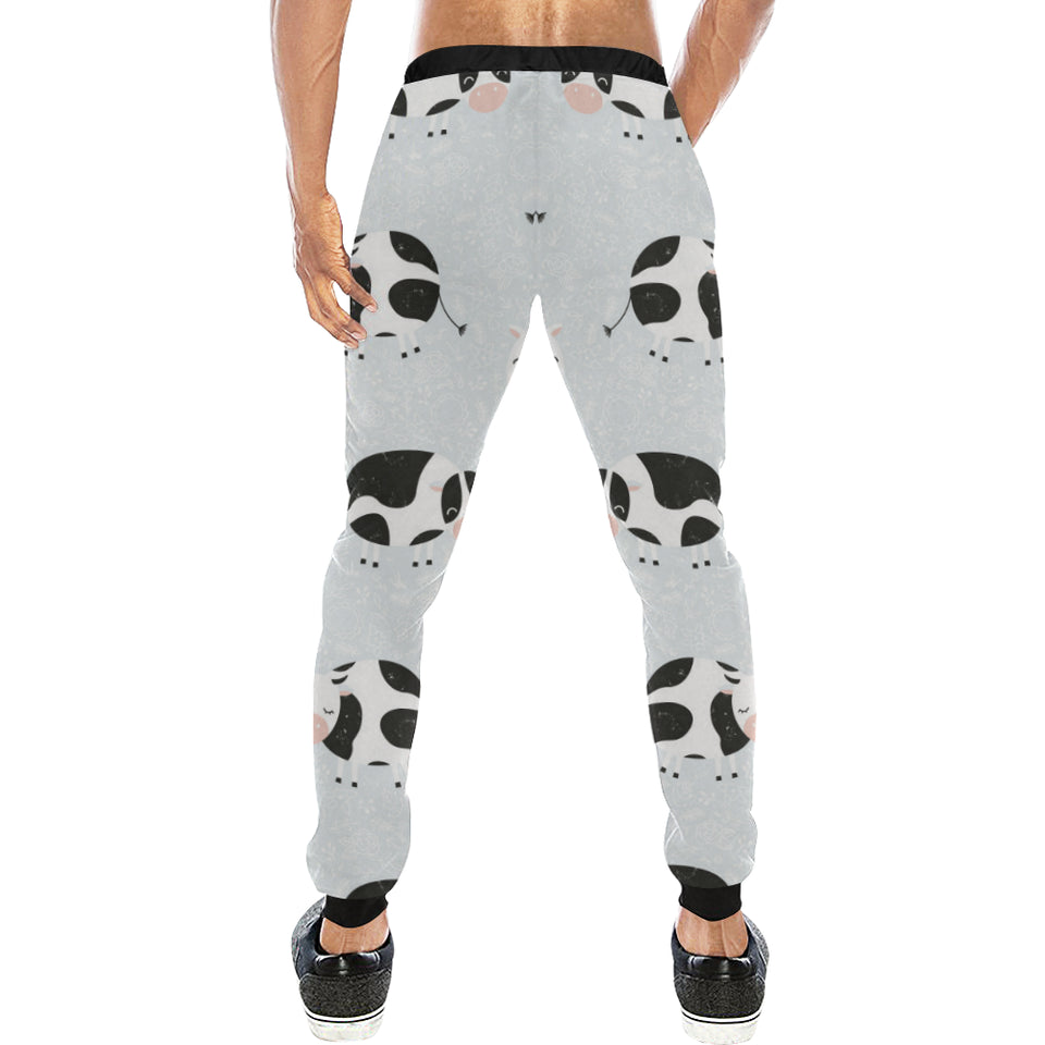Cute cows pattern Unisex Casual Sweatpants