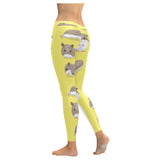 Cute Hamster pattern Women's Legging Fulfilled In US