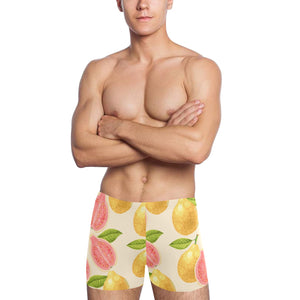 Beautiful guava pattern Men's Swimming Trunks