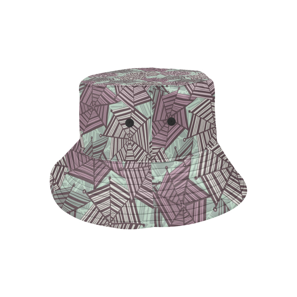 Spider web cobweb design color pattern Unisex Bucket Hat