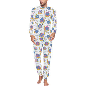 Snail Pattern Print Design 05 Men's All Over Print Pajama