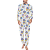 Snail Pattern Print Design 05 Men's All Over Print Pajama