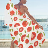 Tomato pattern Beach Towel