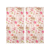 Swallow Pattern Print Design 01 Gauze Curtain