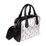 Watercolor cute rabbit pattern Shoulder Handbag