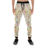 Ice cream cone pattern Unisex Casual Sweatpants