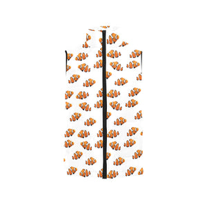 Clown Fish Pattern Print Design 03 Men's Padded Vest