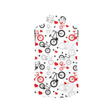 Bicycle Pattern Print Design 04 Men's Padded Vest