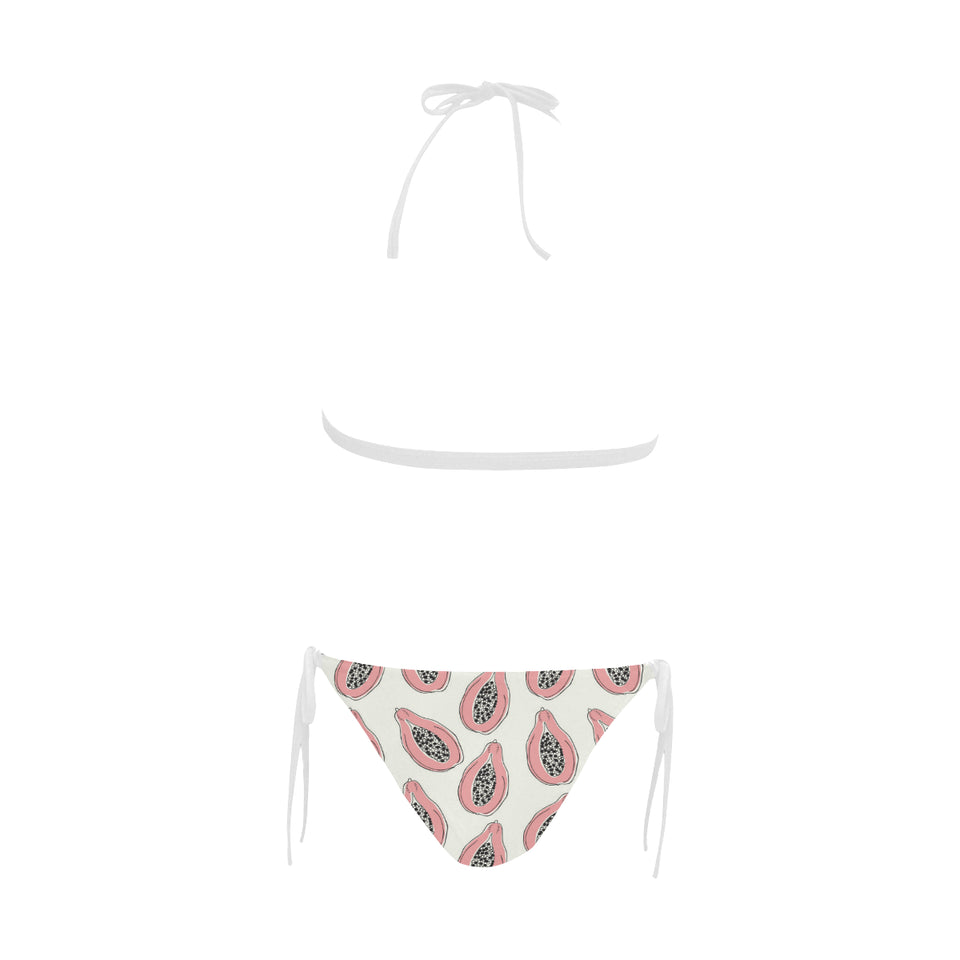 papaya pattern Sexy Bikinis Two-Piece Swimsuits