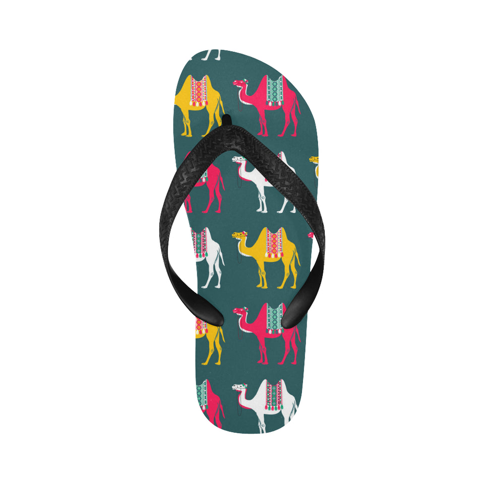 Camel pattern Unisex Flip Flops