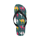 Camel pattern Unisex Flip Flops