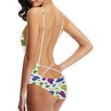 Grape pattern Women's One-Piece Swimsuit