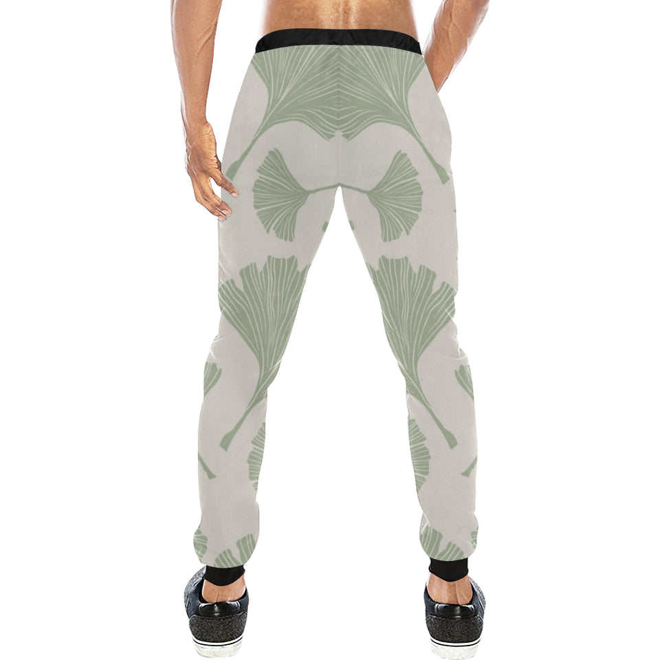 Ginkgo leaves pattern Unisex Casual Sweatpants