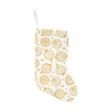 hand drawn onion pattern Christmas Stocking